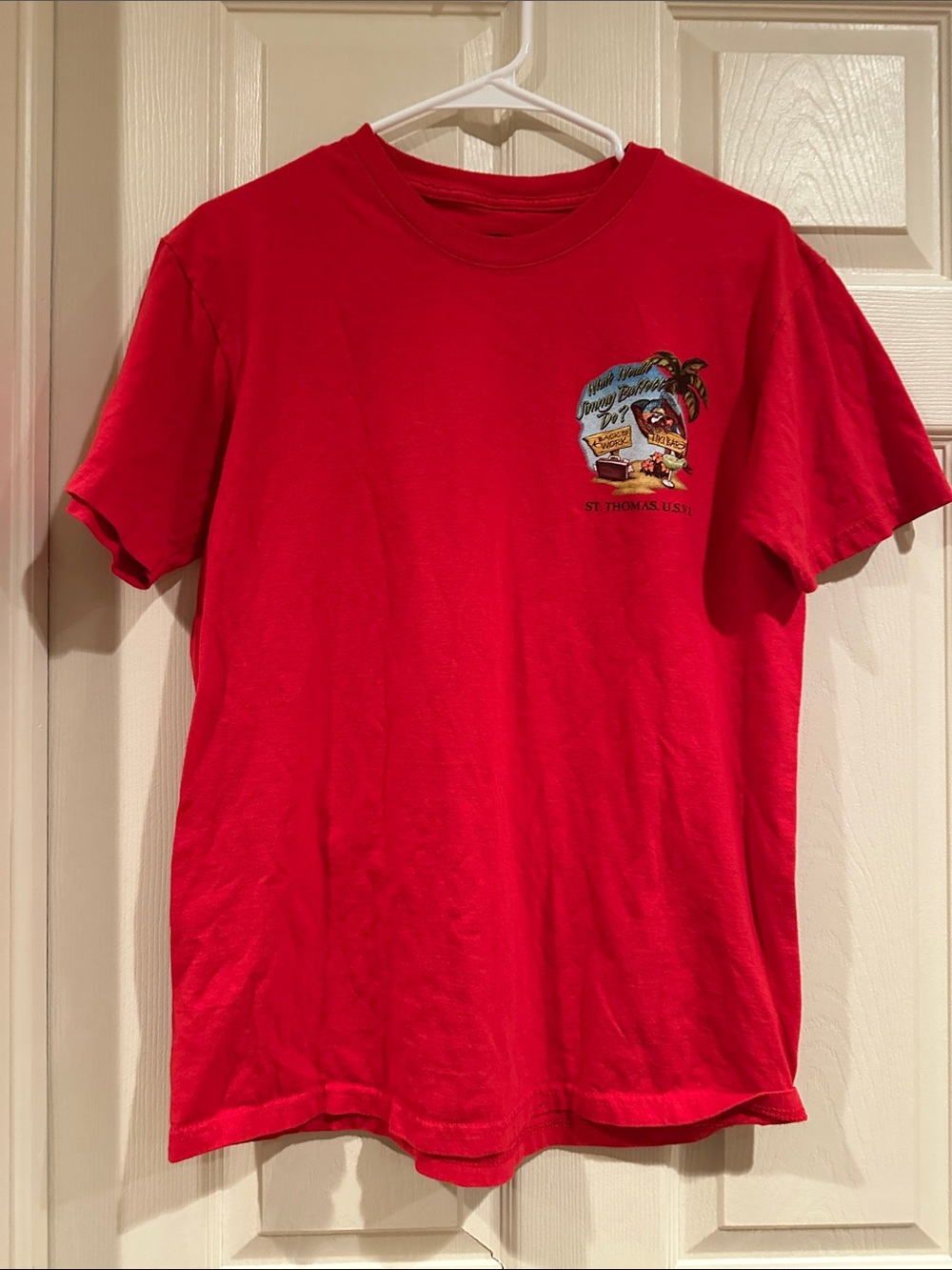 Red Short-Sleeve Graphic